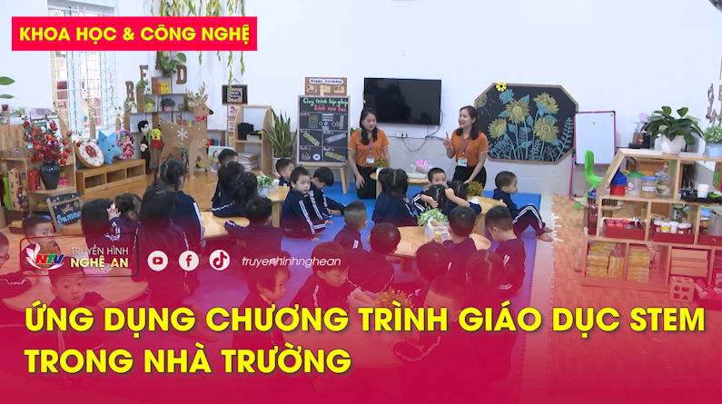 Khoa học & Công nghệ: Ứng dụng chương trình giáo dục STEM trong nhà trường