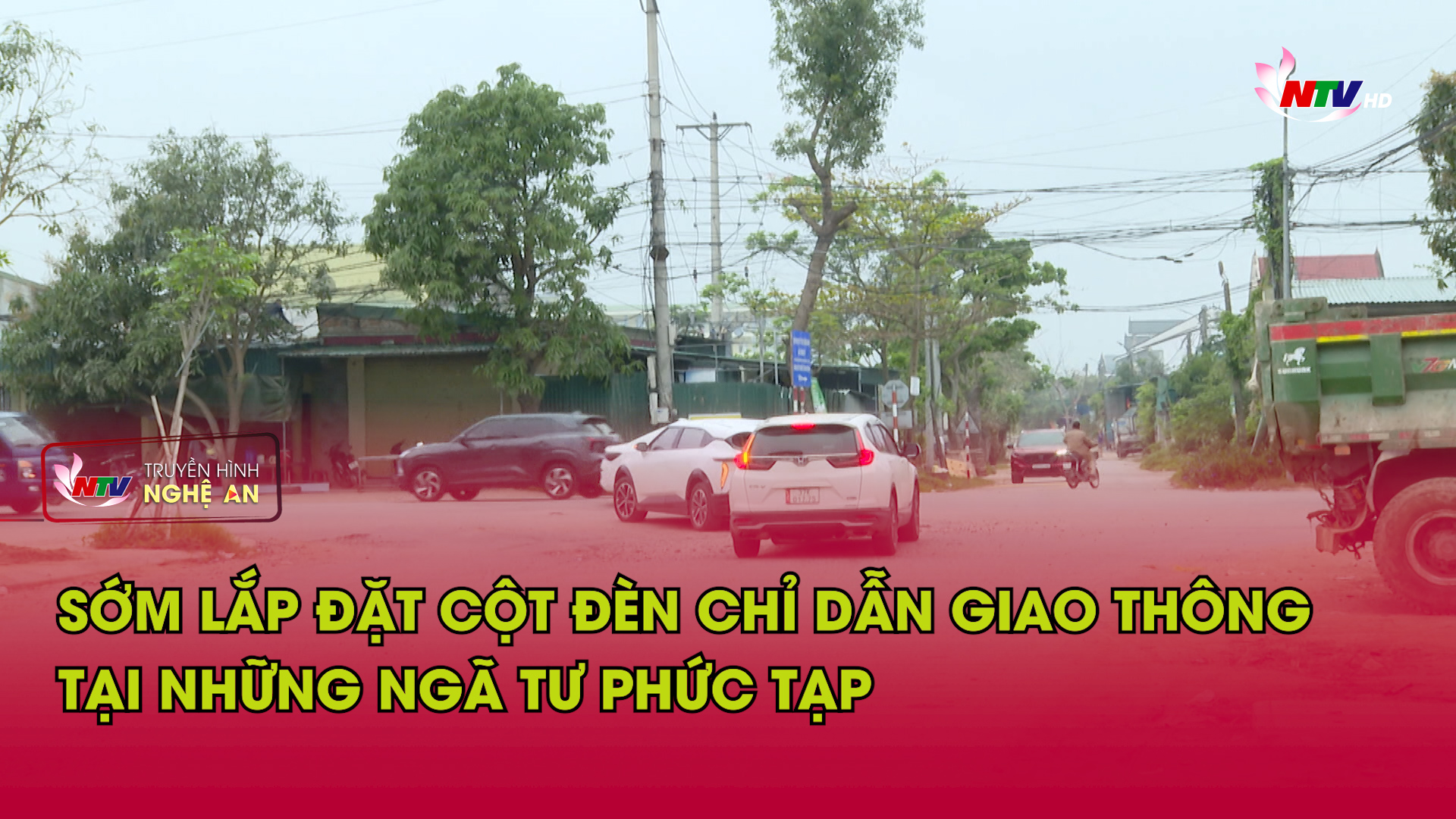 Bản tin An toàn giao thông - 05/03/2026:  Sớm lắp đặt cột đèn chỉ dẫn giao thông tại những ngã tư phức tạp