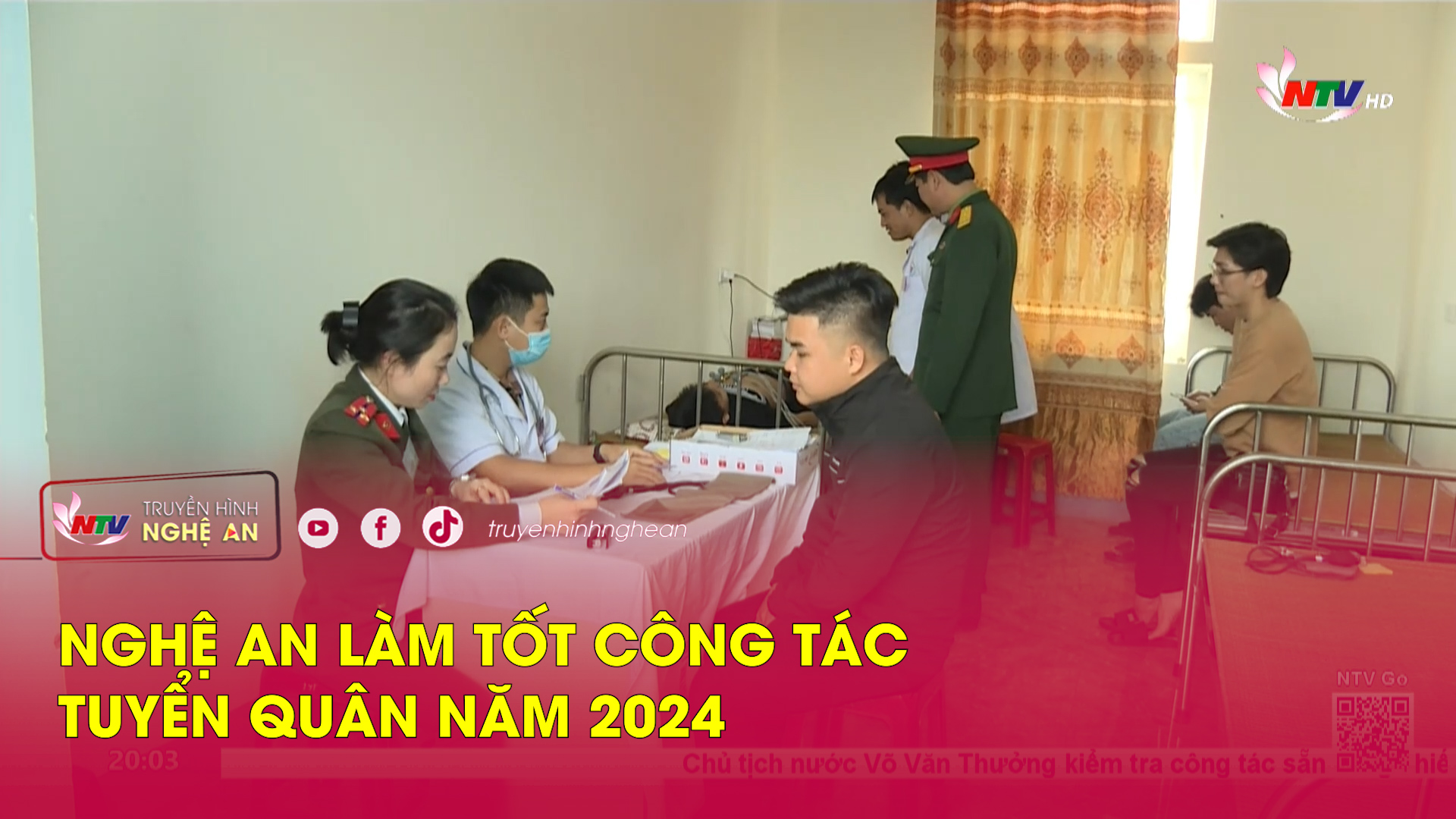 Nghệ An làm tốt công tác tuyển quân năm 2024
