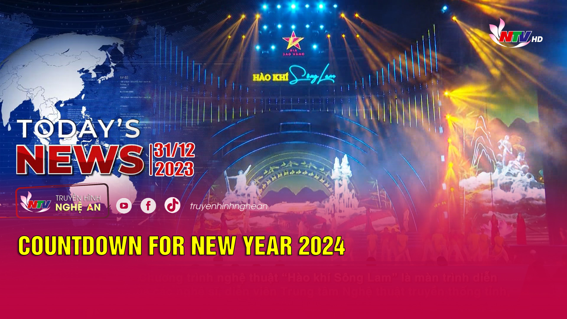 Today's News - 31/12/2023: Countdown for new year 2024