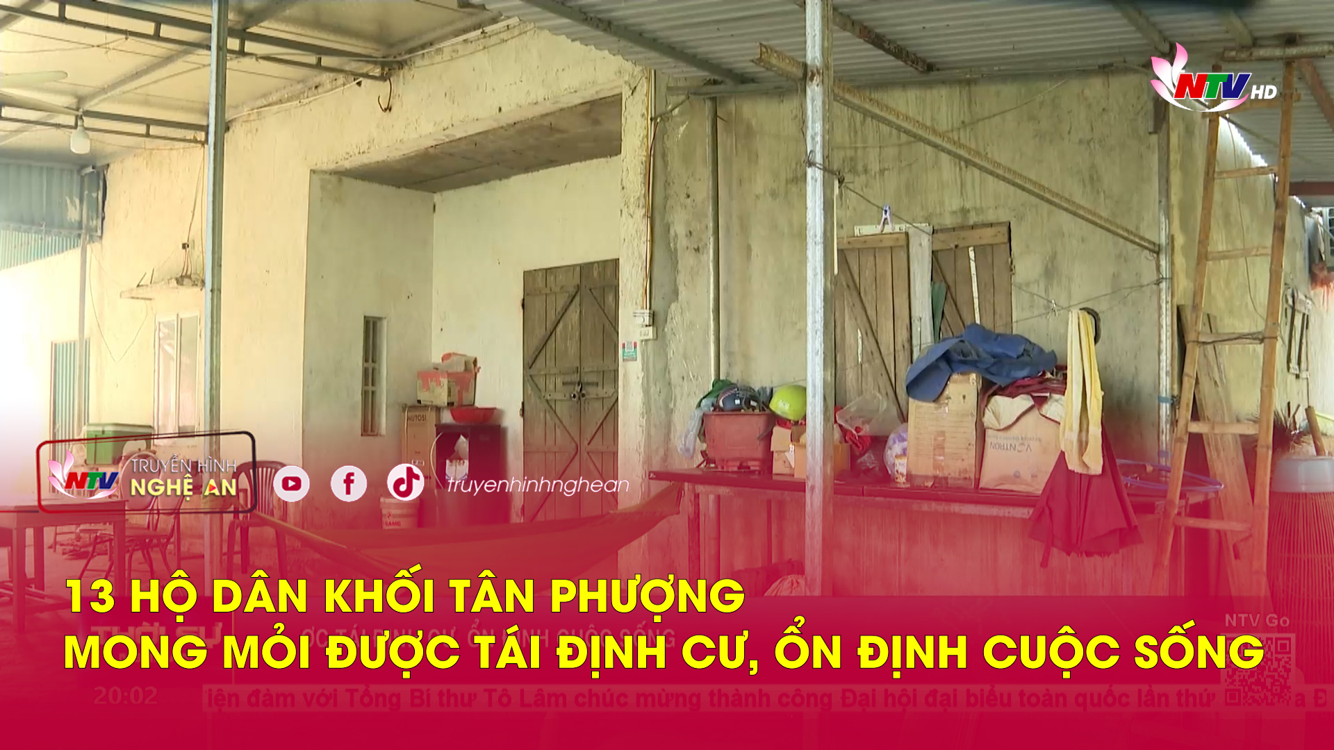13 hộ dân khối Tân Phượng mong mỏi được tái định cư, ổn định cuộc sống