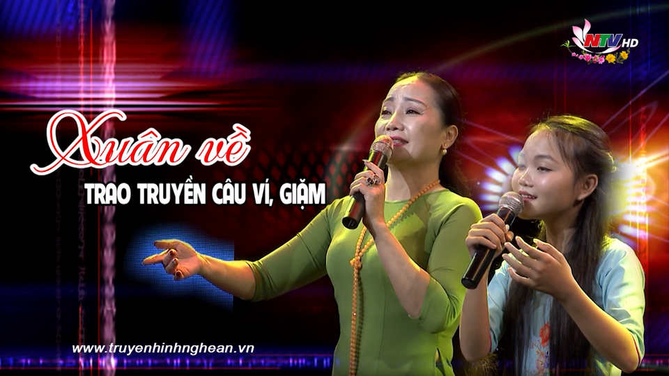 Xuân về trao truyền câu ví giặm