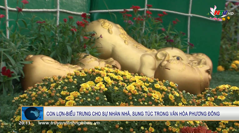 Con Lợn - Biểu trưng cho sự nhàn nhã, sung túc trong văn hóa phương Đông