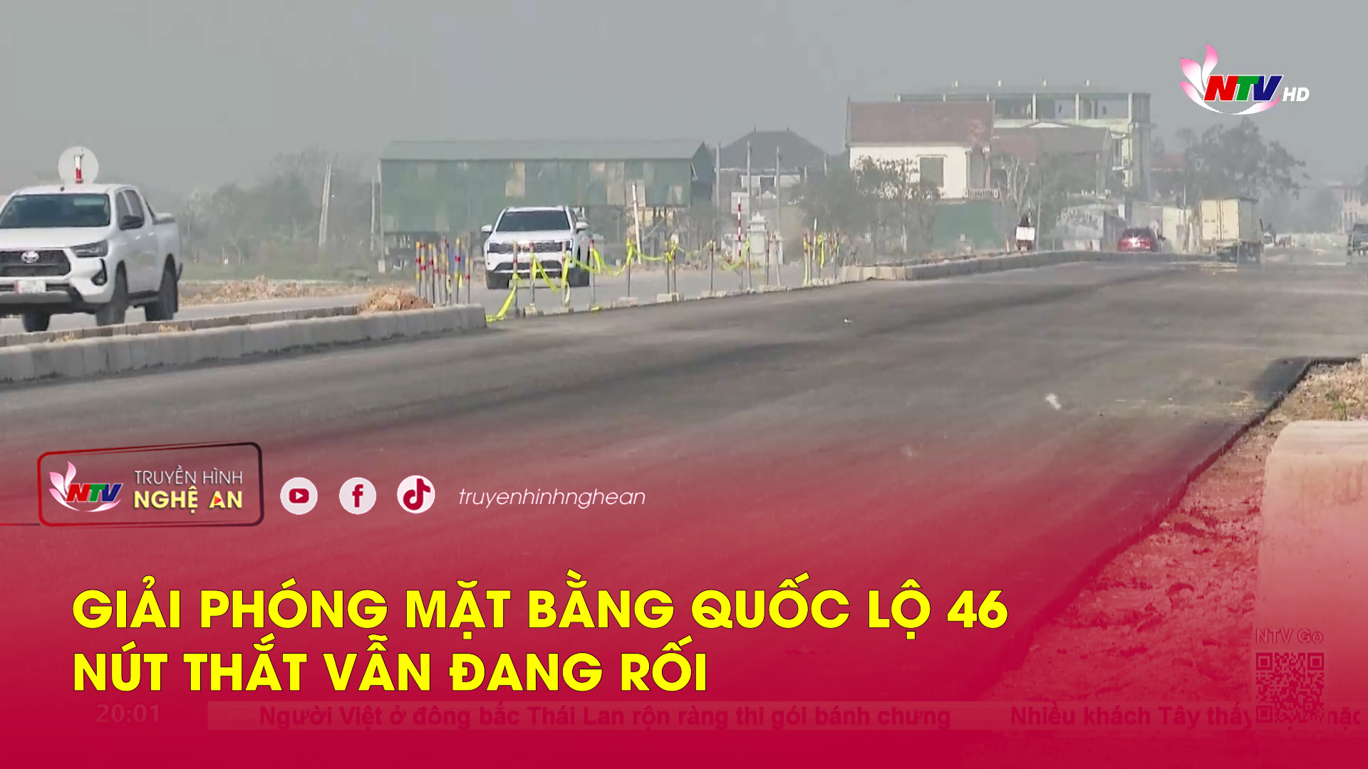 Giải phóng mặt bằng Quốc lộ 46 – Nút thắt vẫn đang rối
