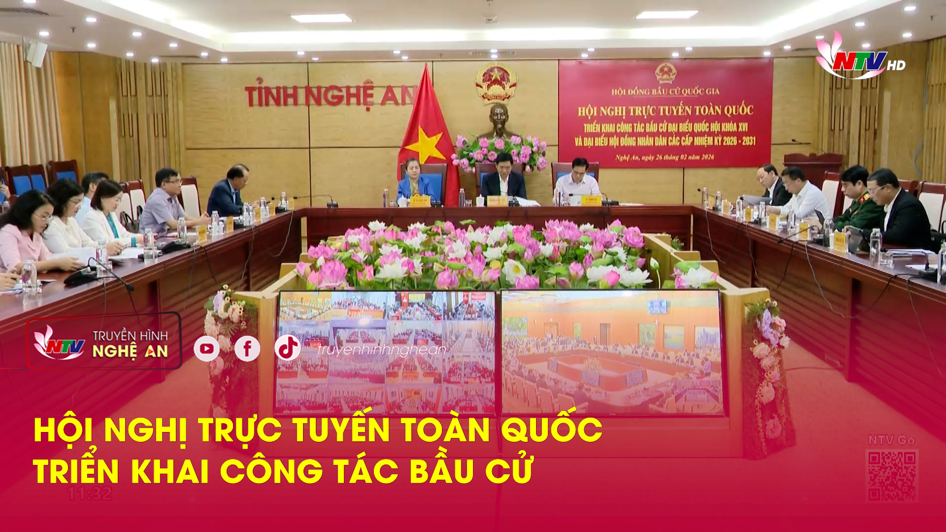 Hội nghị trực tuyến toàn quốc triển khai công tác bầu cử