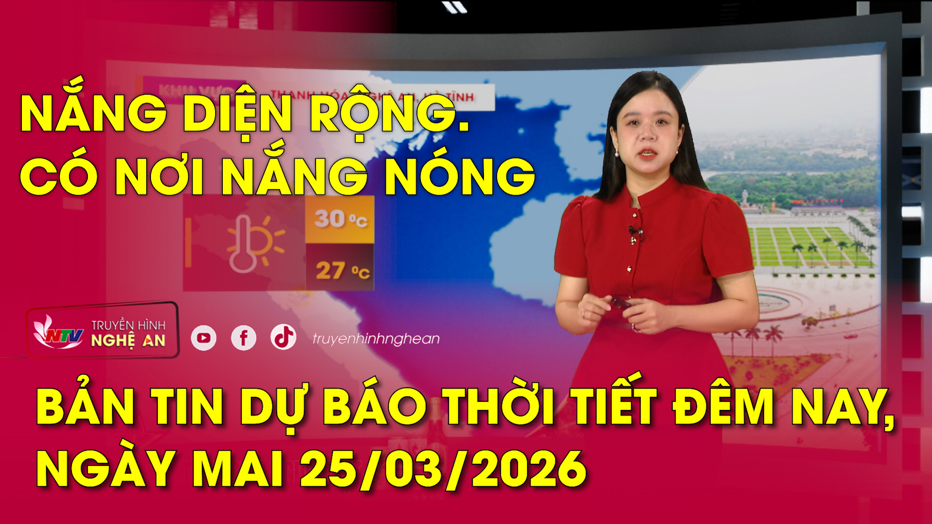 Bản tin Dự báo thời tiết đêm nay, ngày mai 25/03/2026: Nắng diện rộng. Có nơi nắng nóng