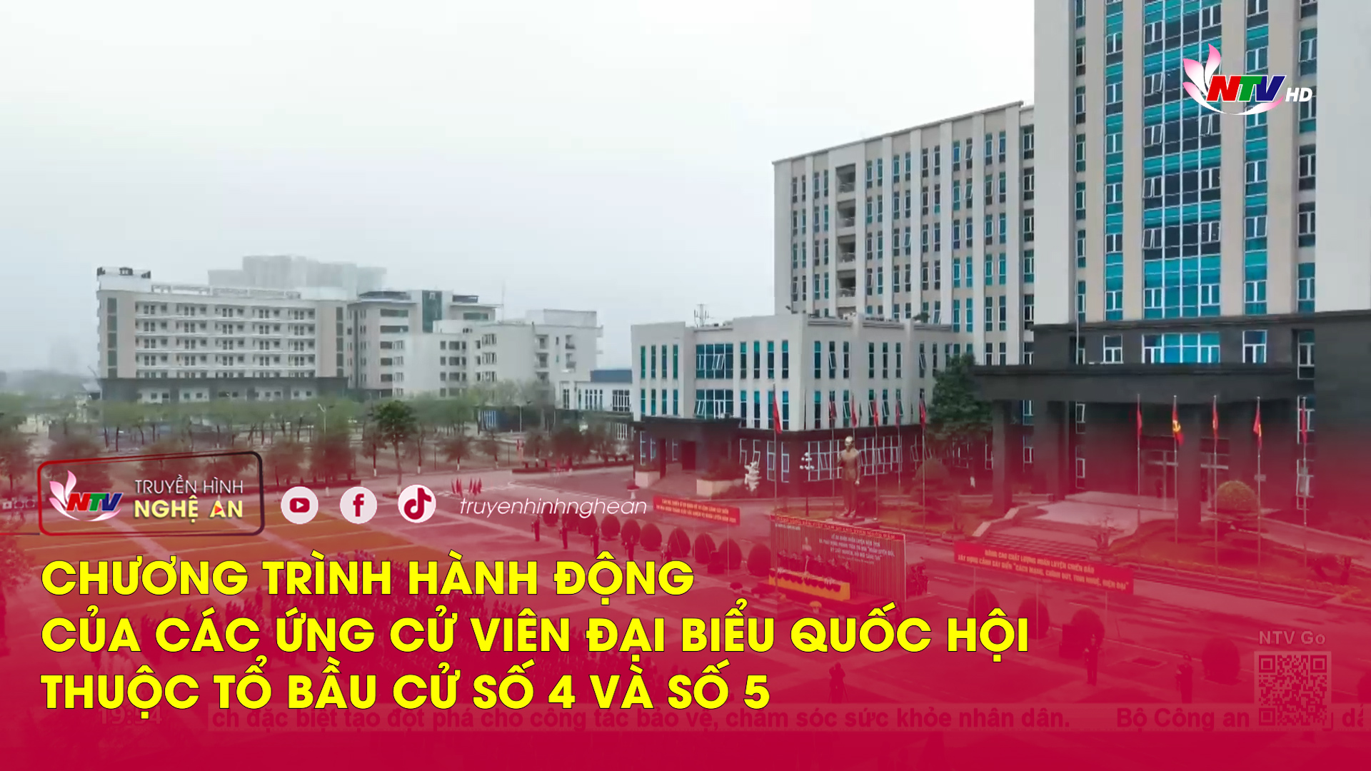 Chương trình hành động của các ứng cử viên đại biểu Quốc hội thuộc tổ bầu cử số 4 và số 5