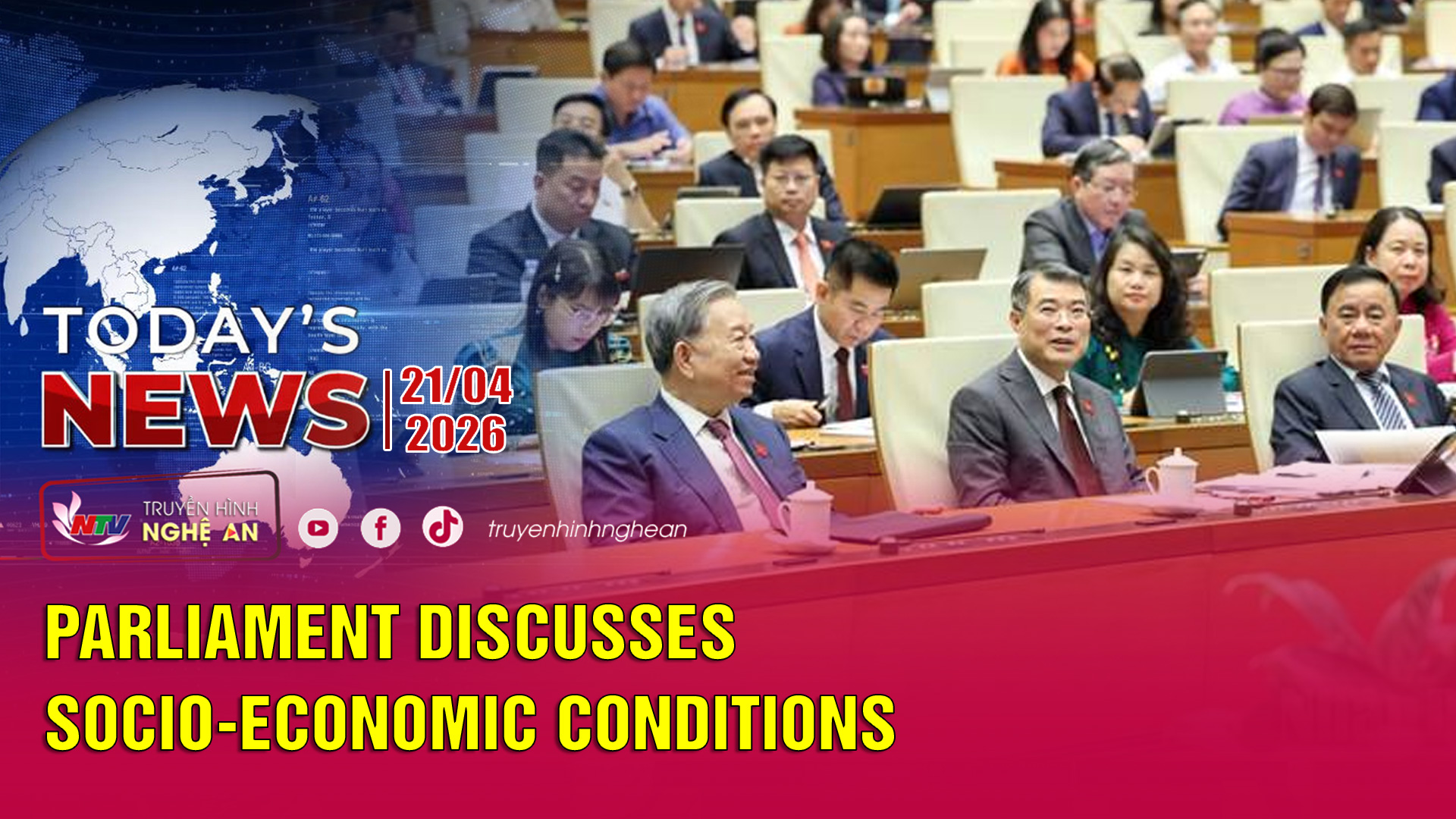 Today's News 21/4/2026: Parliament discusses socio-economic conditions