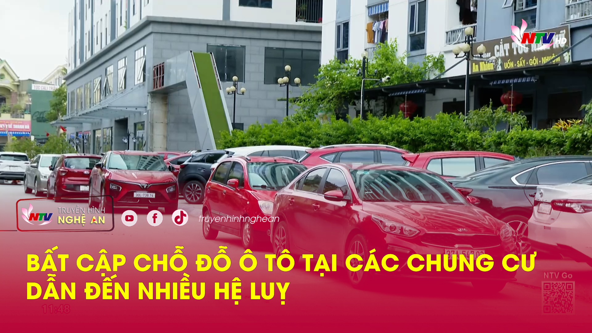 Bất cập chỗ đỗ ô tô tại các chung cư dẫn đến nhiều hệ luỵ