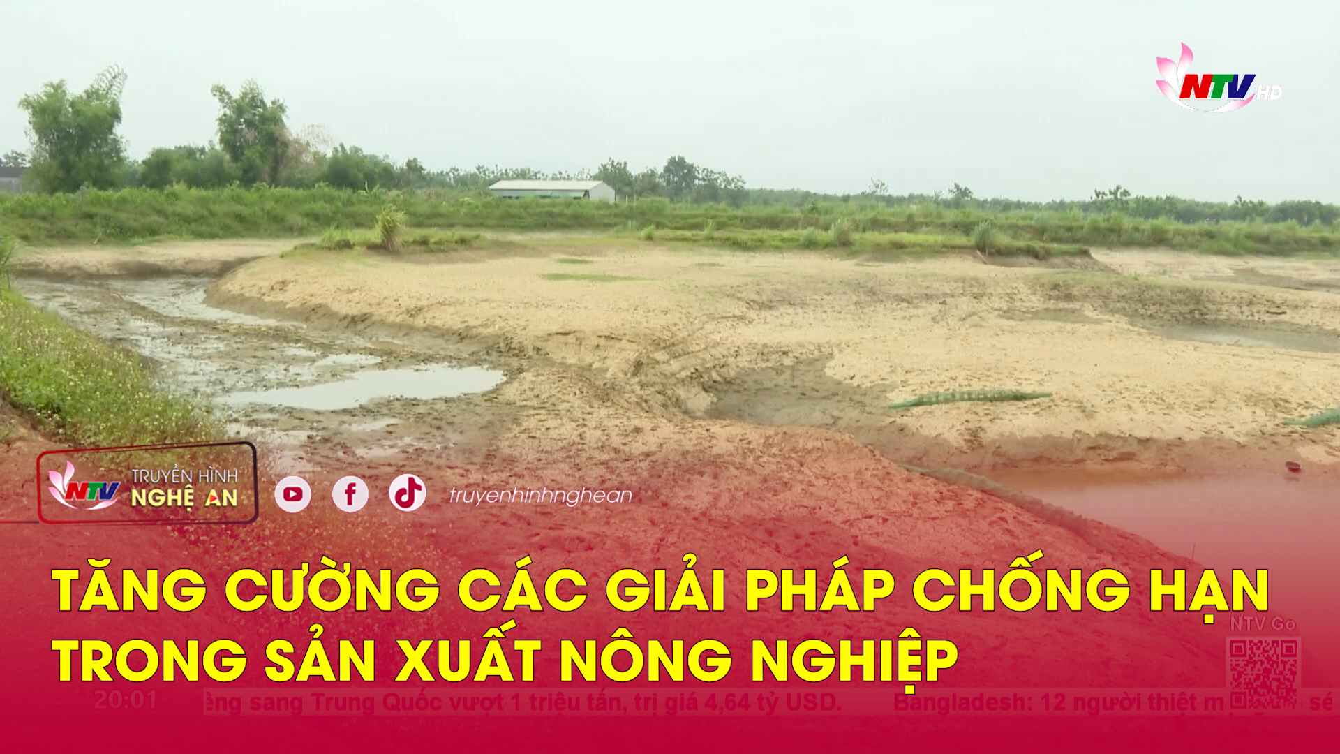 Tăng cường các giải pháp chống hạn trong sản xuất nông nghiệp