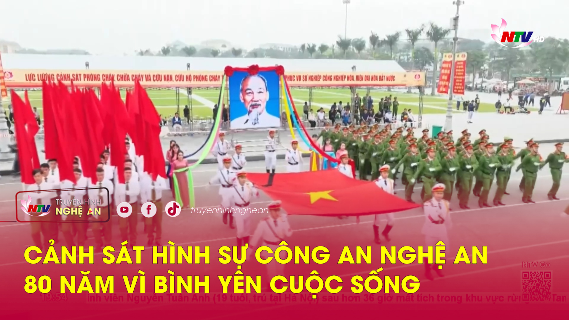 Cảnh sát hình sự Công an Nghệ An - 80 năm vì bình yên cuộc sống