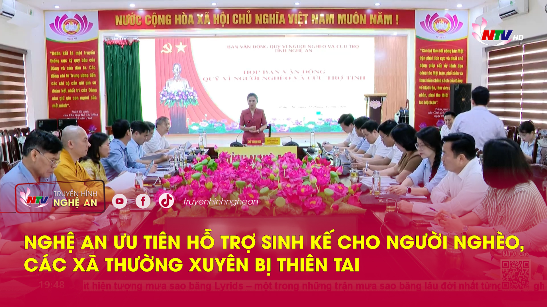 Nghệ An ưu tiên hỗ trợ sinh kế cho người nghèo, các xã thường xuyên bị thiên tai