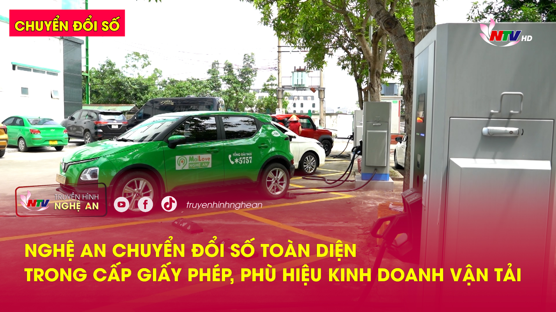 Chuyển đổi số: Nghệ An chuyển đổi số toàn diện trong cấp giấy phép, phù hiệu kinh doanh vận tải