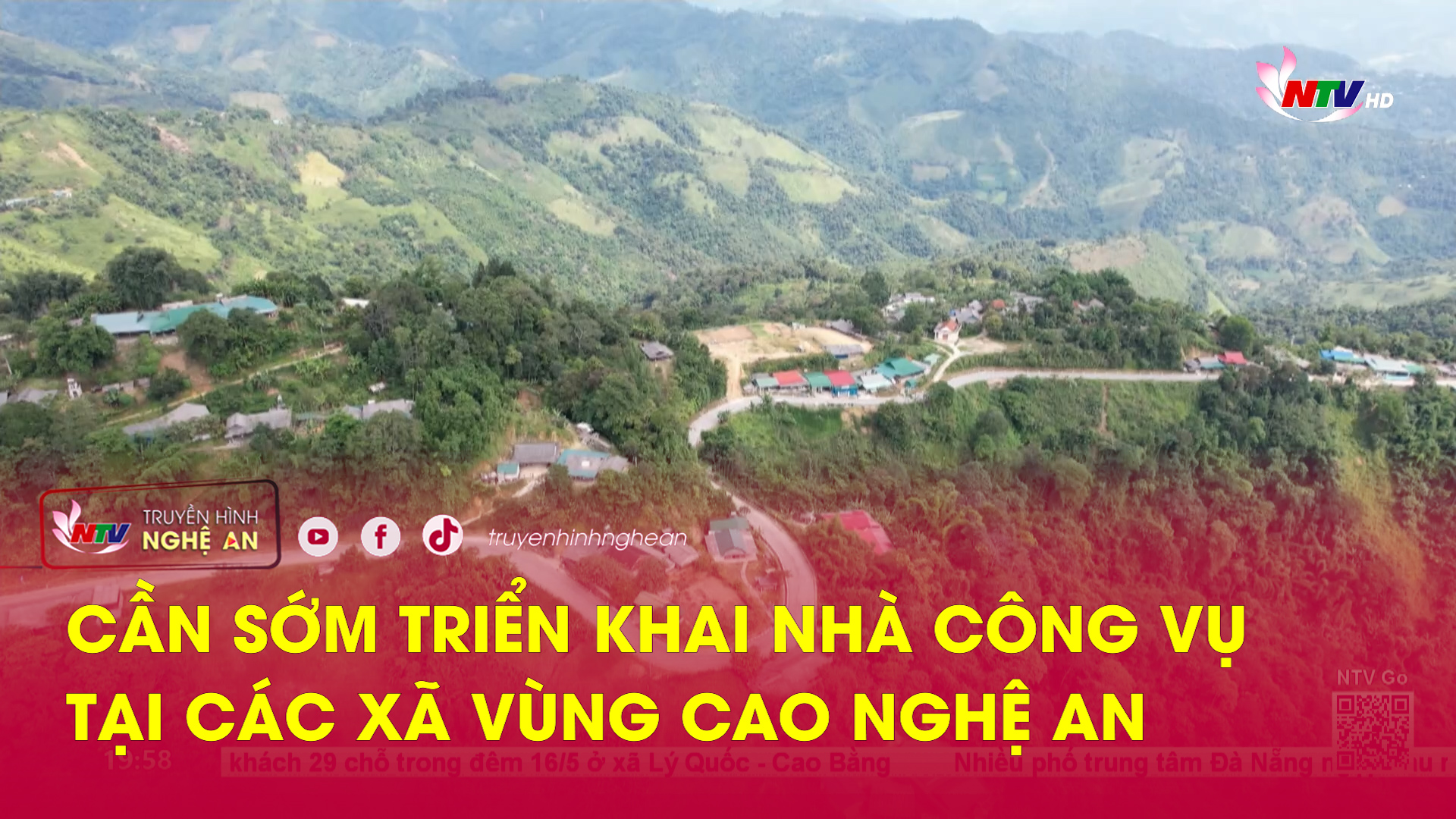 Cần sớm triển khai nhà công vụ tại các xã vùng cao Nghệ An