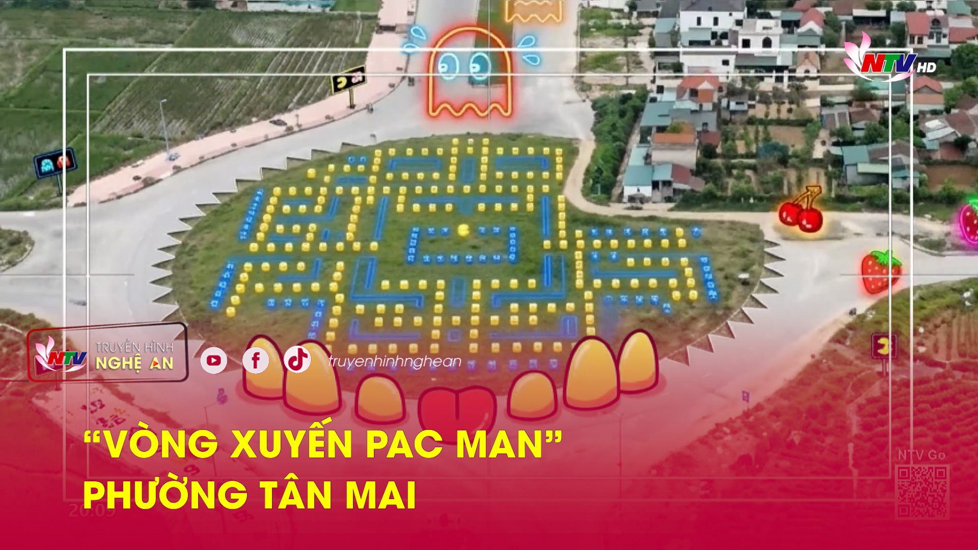 “Vòng xuyến Pac Man” phường Tân Mai