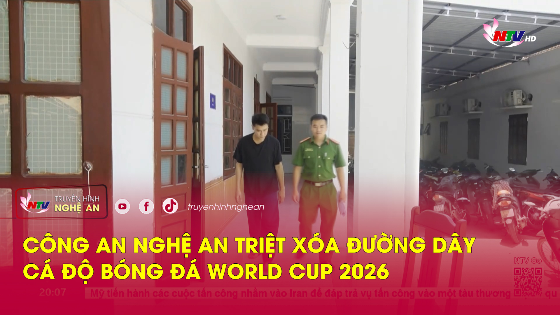 Công an Nghệ An triệt xóa đường dây cá độ bóng đá World Cup 2026
