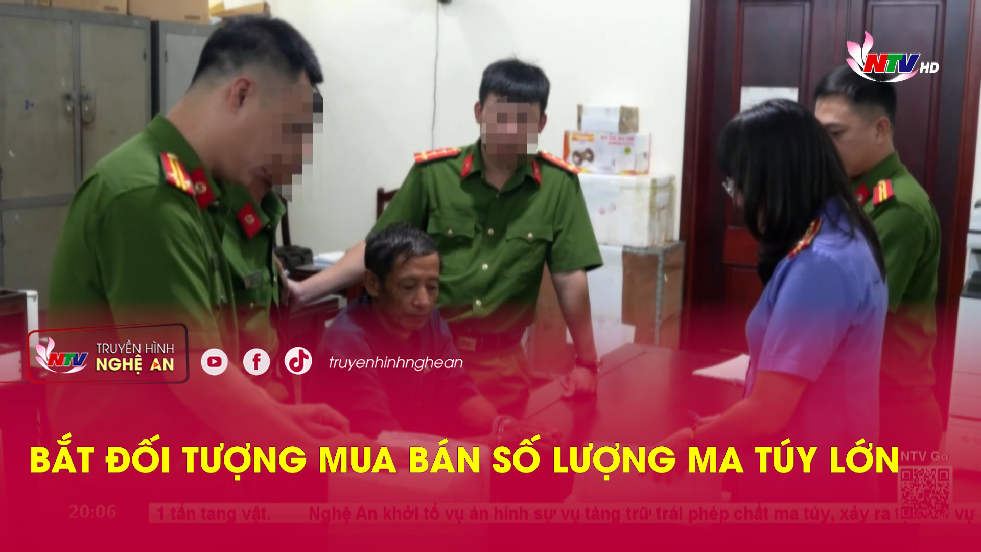 Bắt đối tượng mua bán số lượng ma túy lớn