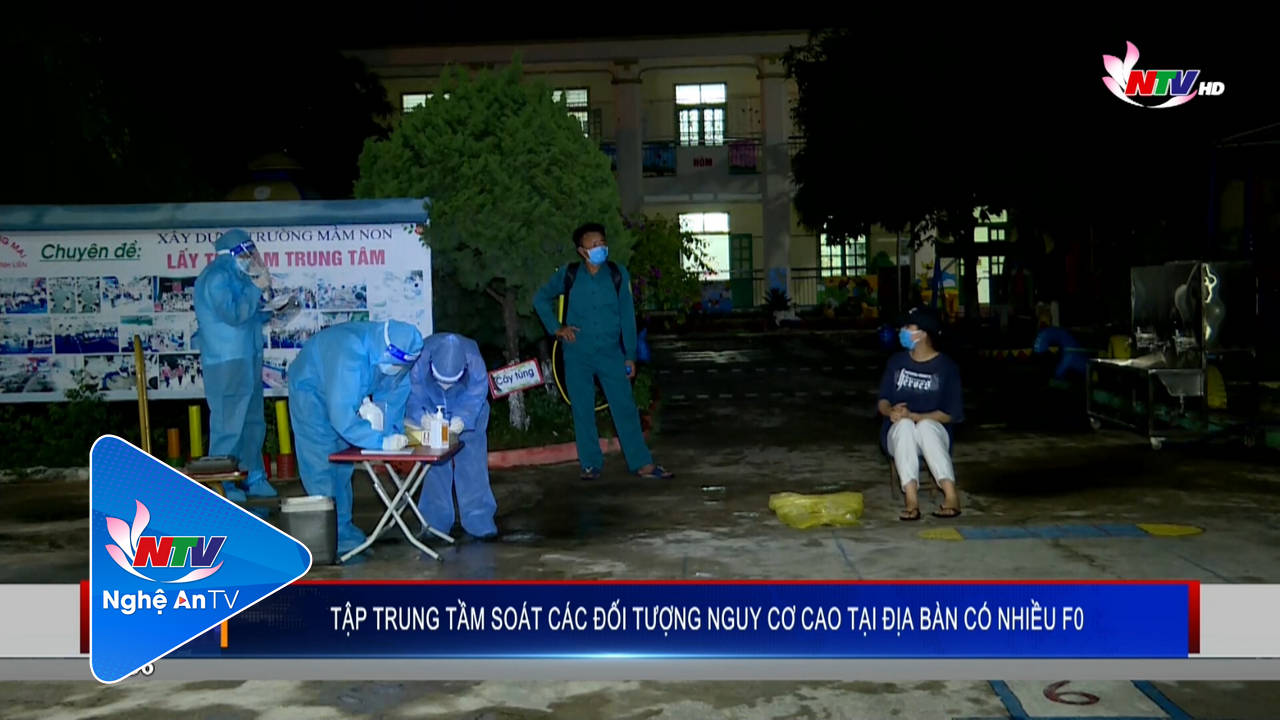Hoàng Mai: Tập trung tầm soát các đối tượng nguy cơ cao tại địa bàn có nhiều F0
