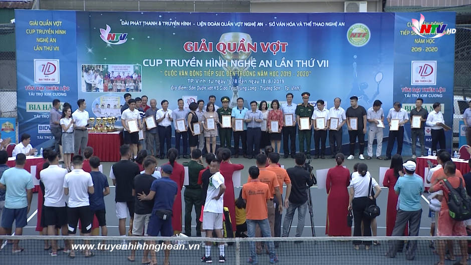 Video - Khai mạc Giải Quần vợt Cúp NTV lần thứ 7 năm 2019