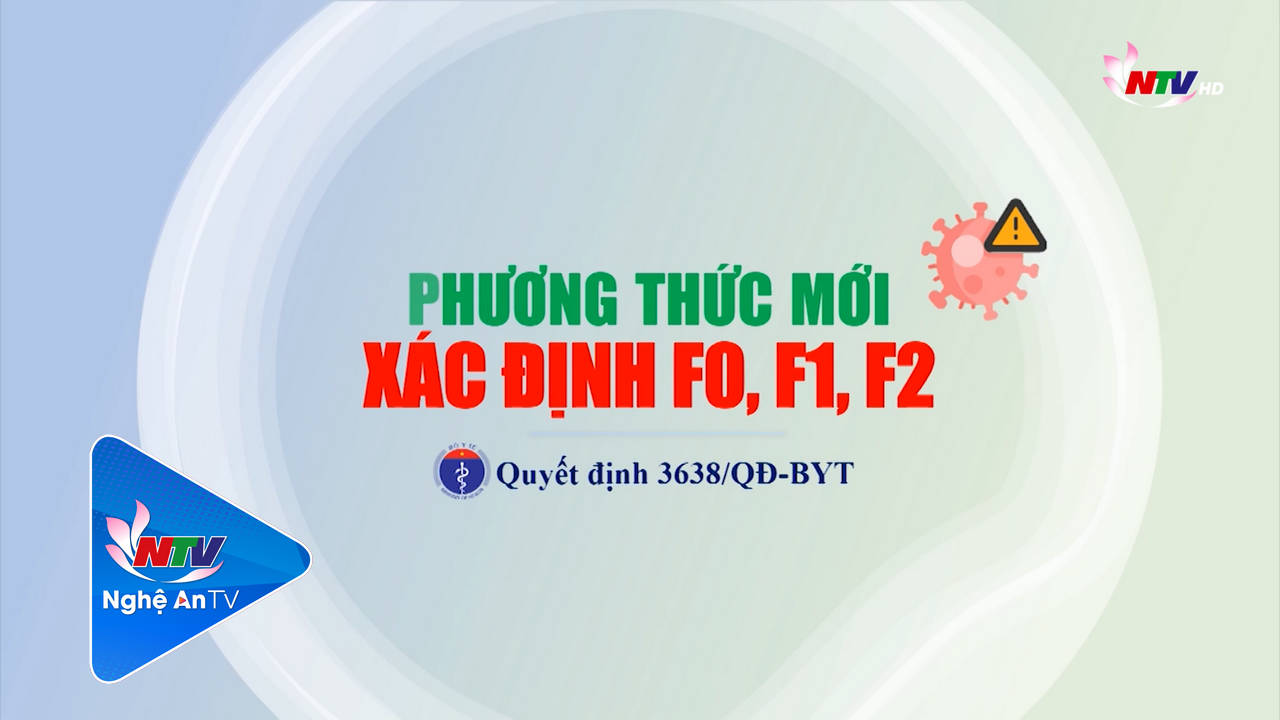 Bộ Y tế công bố phương thức mới xác định F0, F1, F2