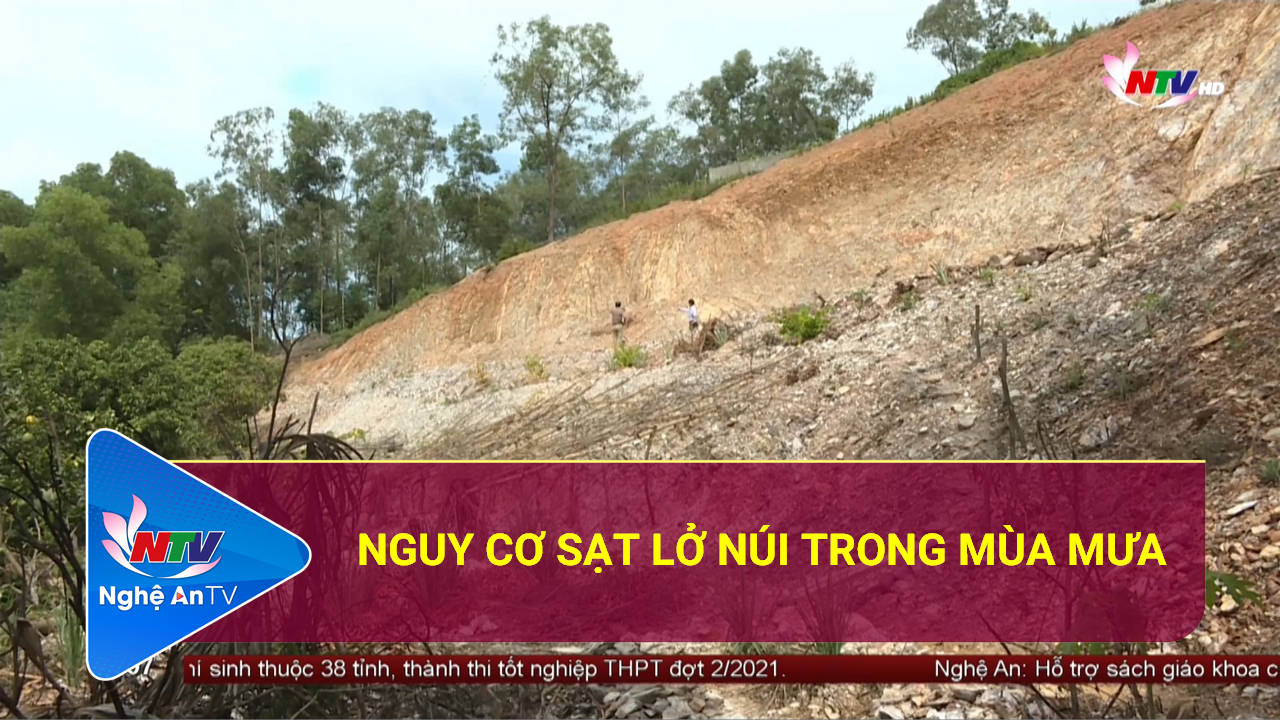 Nguy cơ sạt lở núi trong mùa mưa