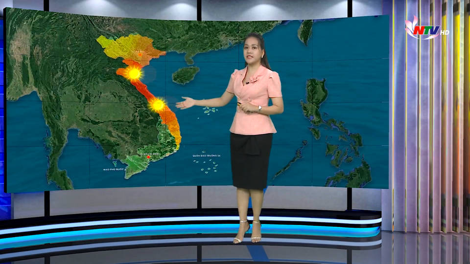 Bản tin Dự báo thời tiết Nghệ An đêm 09/8 ngày 10/8