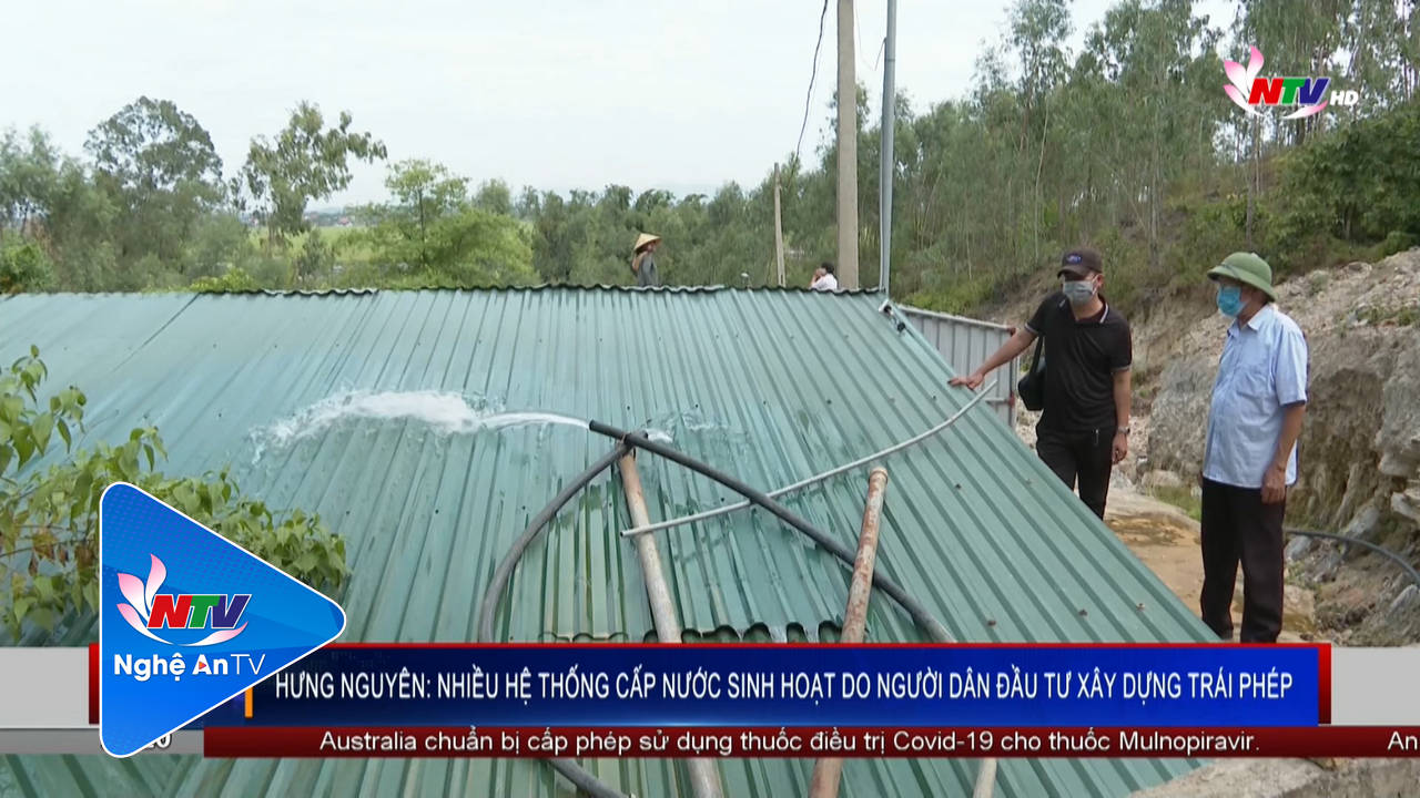 Hưng Nguyên: Nhiều hệ thống cấp nước sinh hoạt do người dân đầu tư xây dựng trái phép - Phần 1