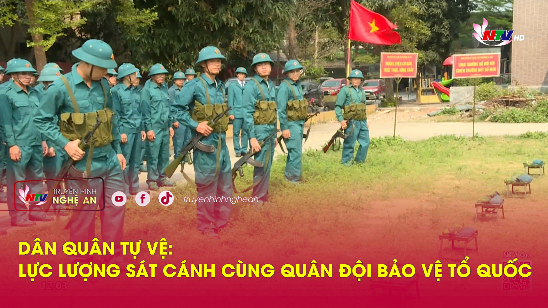 Dân quân tự vệ: Lực lượng sát cánh cùng quân đội bảo vệ Tổ quốc