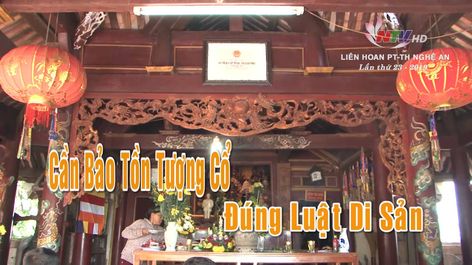 Cần bảo tồn tượng cổ đúng luật Di sản