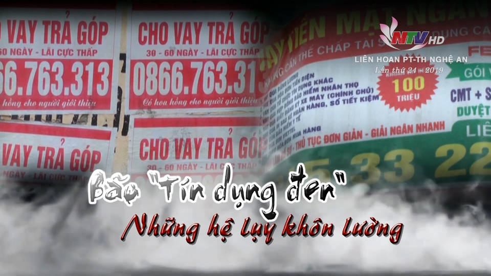 Bão tín dụng đen - Hệ luỵ khôn lường