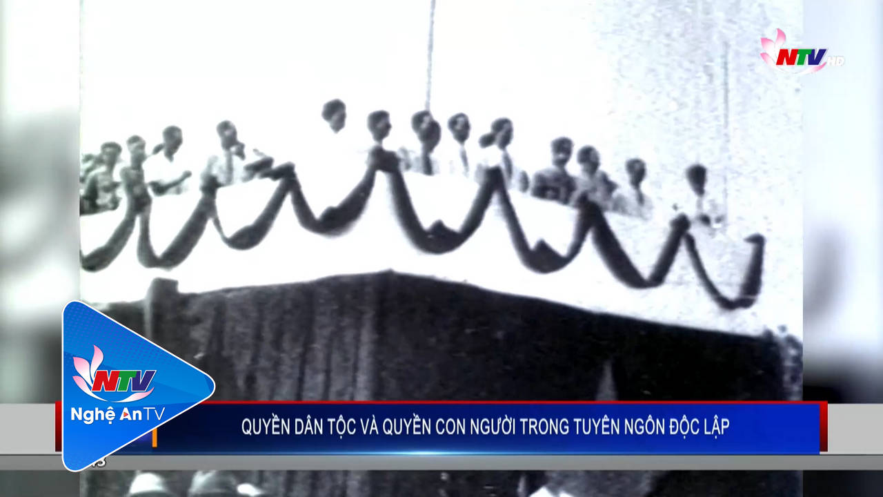 Quyền dân tộc và quyền con người trong tuyên ngôn độc lập