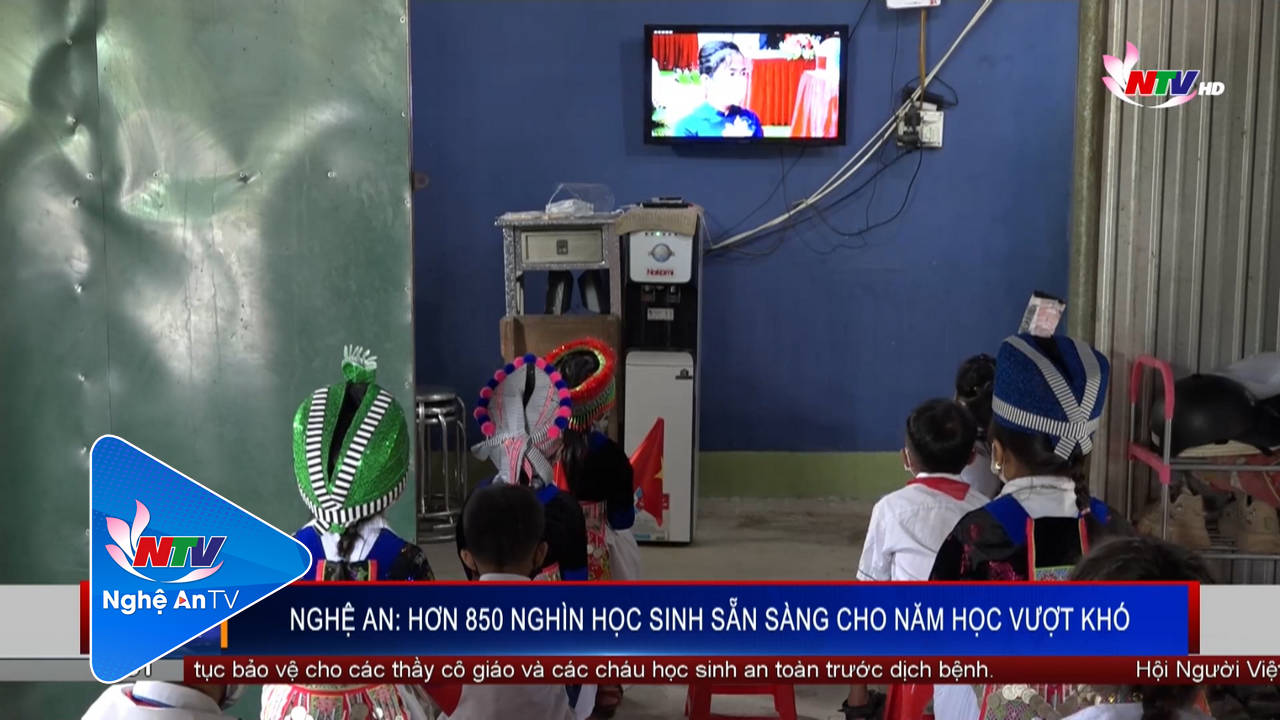Nghệ An: Hơn 850 nghìn học sinh sẵn sàng cho năm học vượt khó