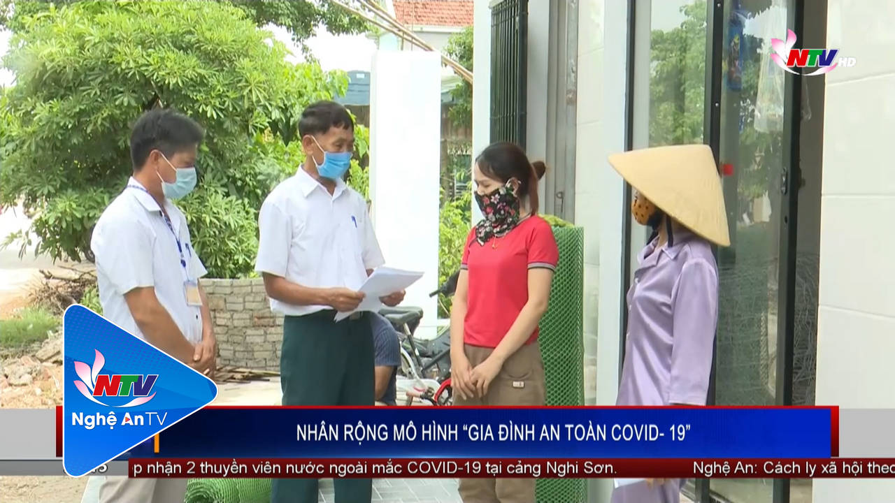 Nhân rộng mô hình “gia đình an toàn Covid-19”