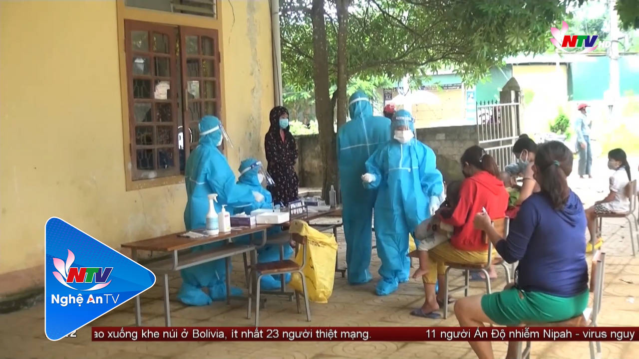 Quế Phong: Nguy cơ lan rộng dịch Covid-19 sau 5 ca nhiễm trong cộng đồng