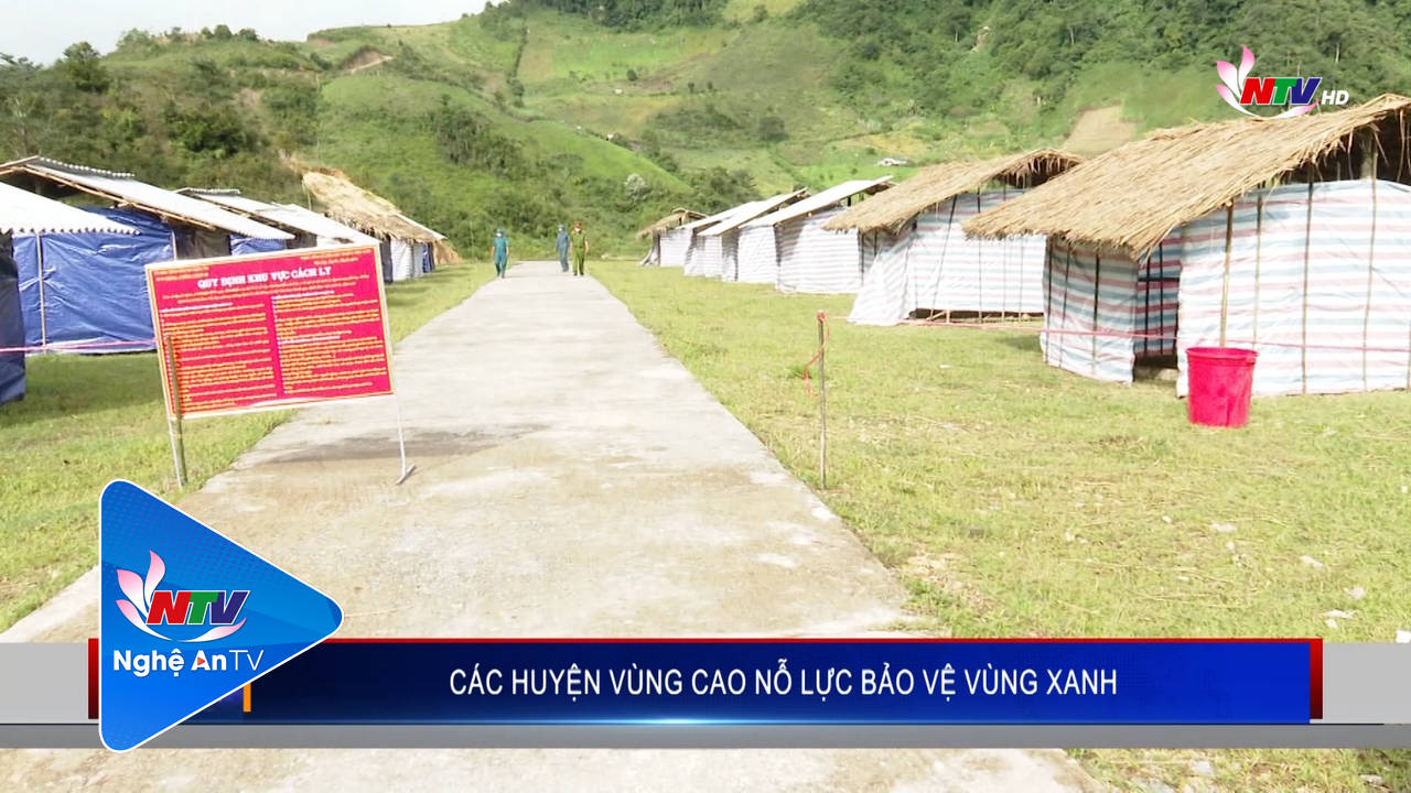 Các huyện vùng cao nỗ lực bảo vệ vùng xanh