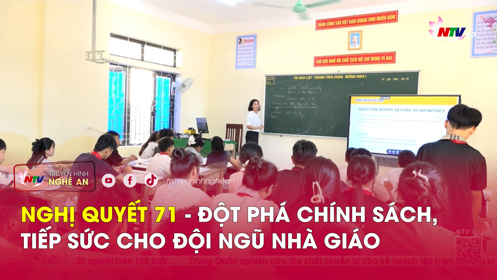 Nghị quyết 71 – Đột phá chính sách, tiếp sức cho đội ngũ nhà giáo