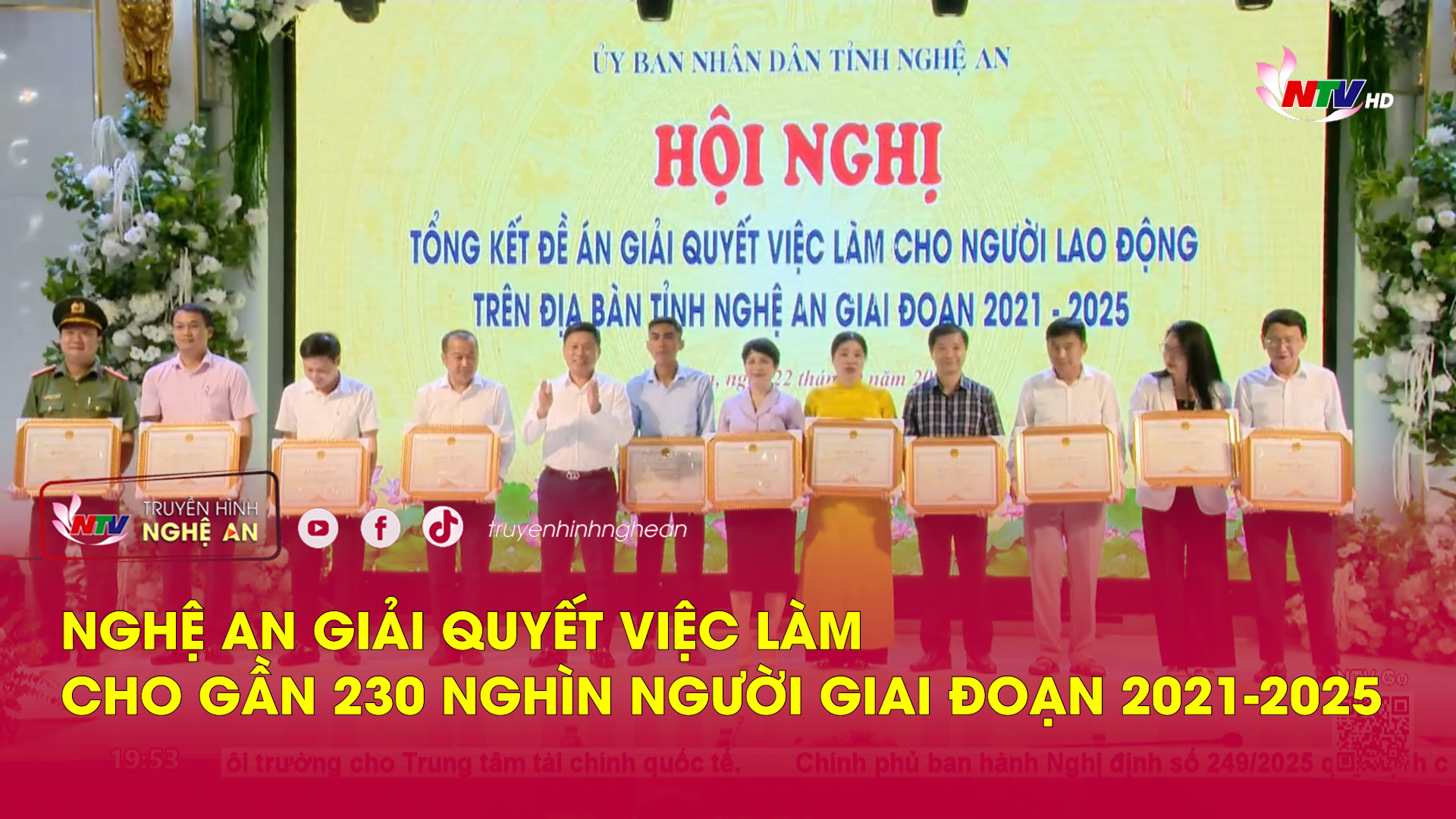 Nghệ An giải quyết việc làm cho gần 230 nghìn người giai đoạn 2021-2025