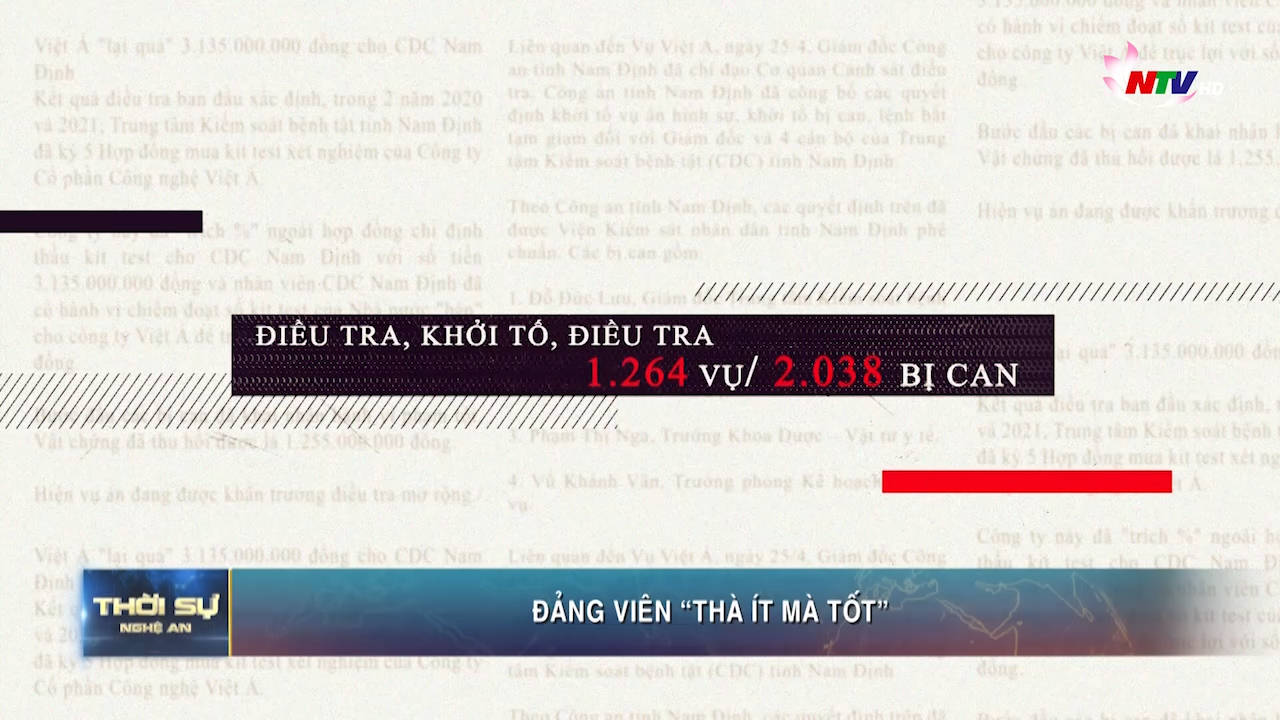 Đảng viên "Thà ít mà tốt"