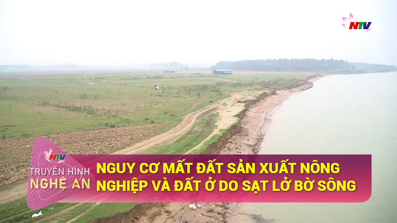 Hộp thư truyền hình: Nguy cơ mất đất sản xuất nông nghiệp và đất ở do sạt lở bờ sông