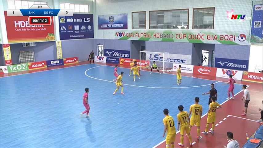 Bản tin thể thao: Đá bù giải VĐQG Futsal: Sahako FC thắng nghẹt thở Zetbit Sài Gòn