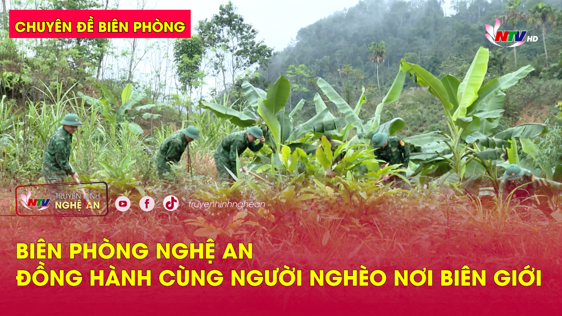 Biên phòng Nghệ An đồng hành cùng người nghèo nơi biên giới