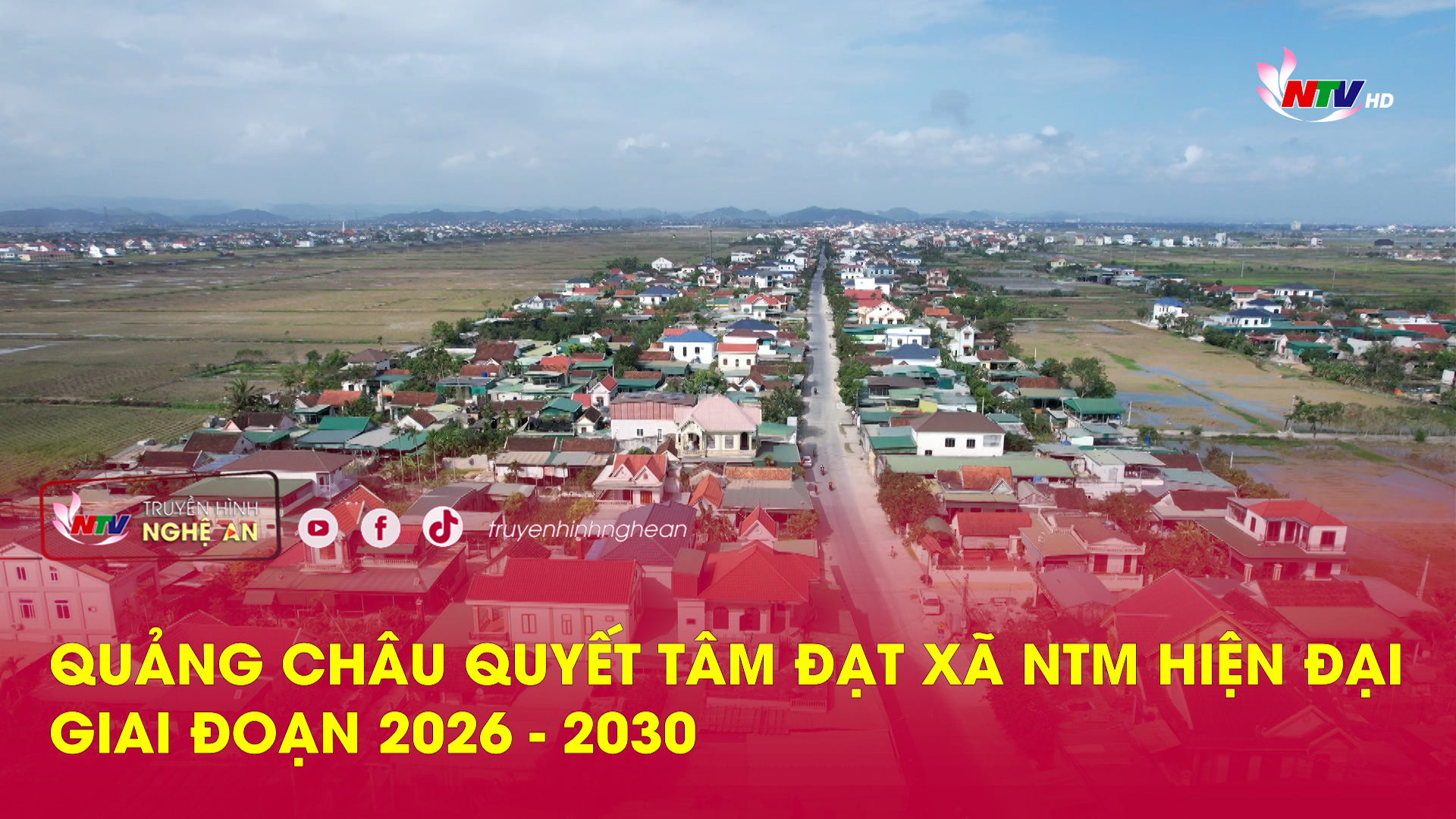 Quảng Châu quyết tâm đạt xã nông thôn mới hiện đại giai đoạn 2026-2030
