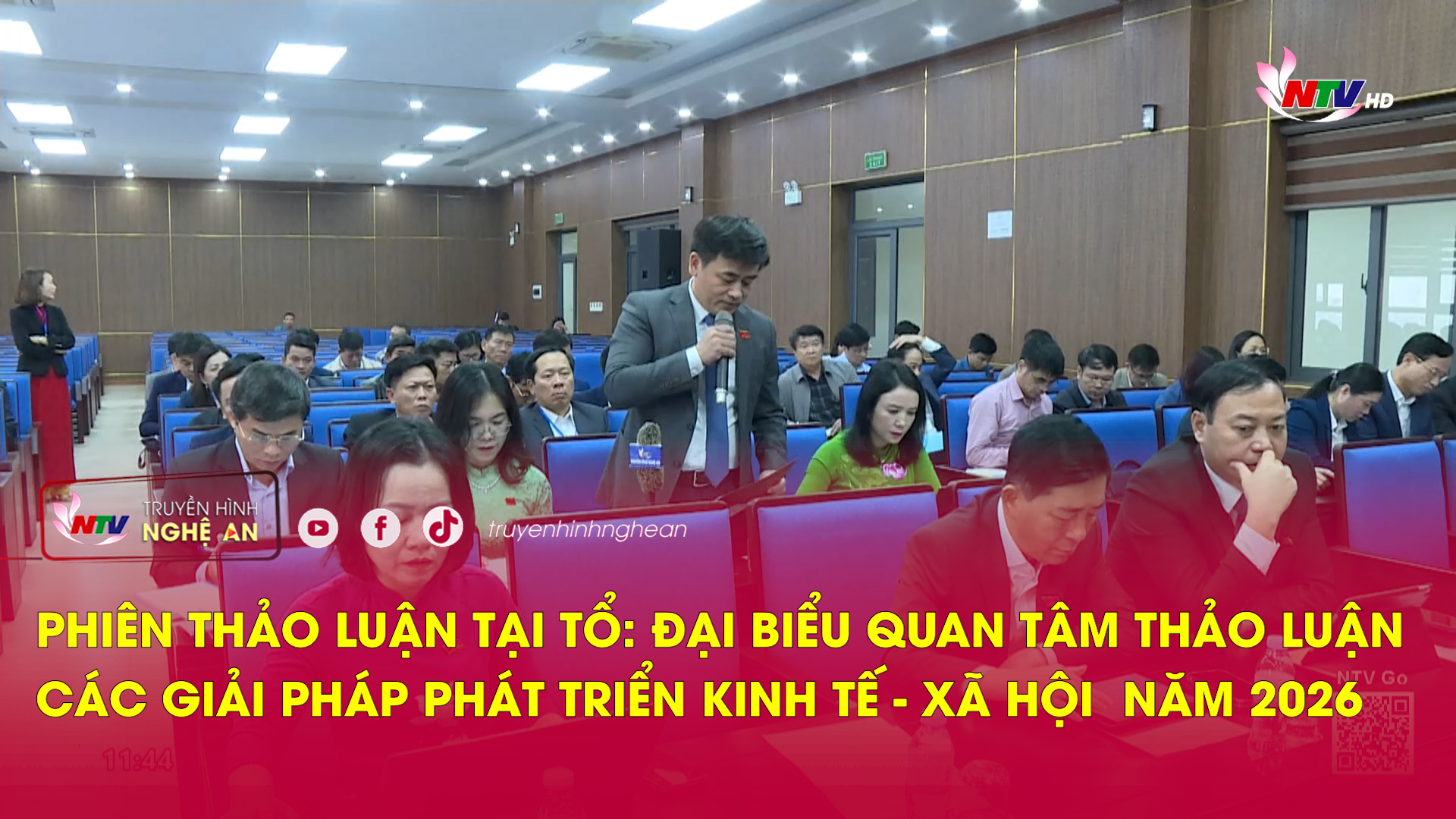 Phiên thảo luận tại tổ: Đại biểu quan tâm thảo luận các giải pháp phát triển KT-XH năm 2026
