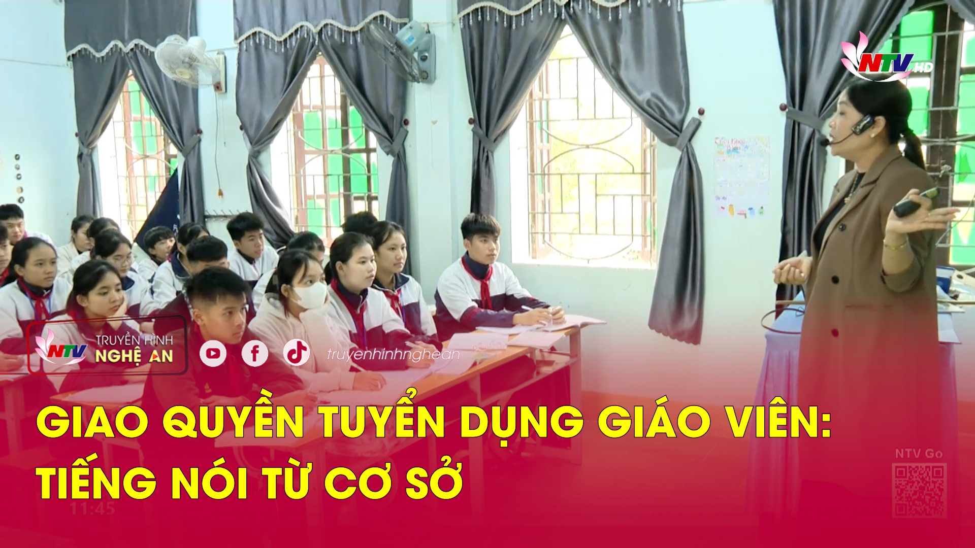 Giao quyền tuyển dụng giáo viên: tiếng nói từ cơ sở