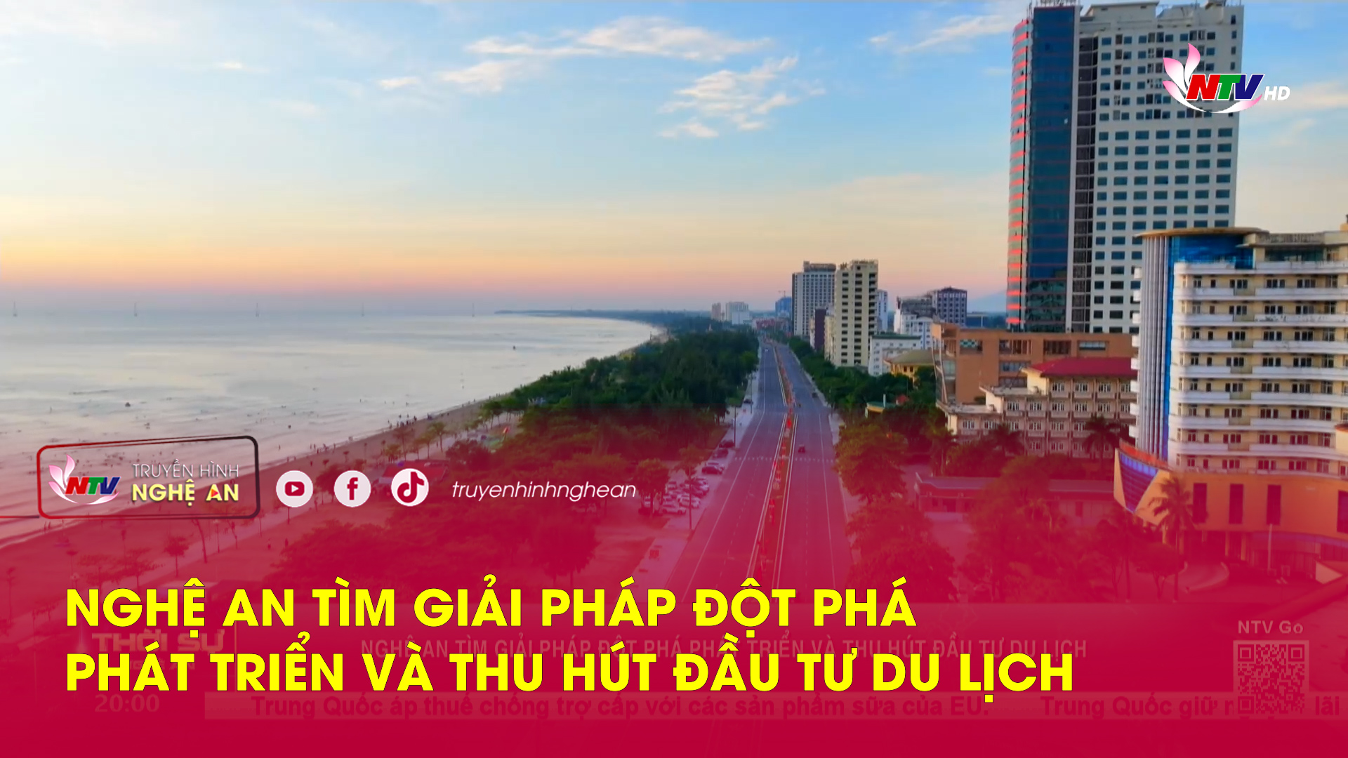 Nghệ An tìm giải pháp đột phá phát triển và thu hút đầu tư du lịch