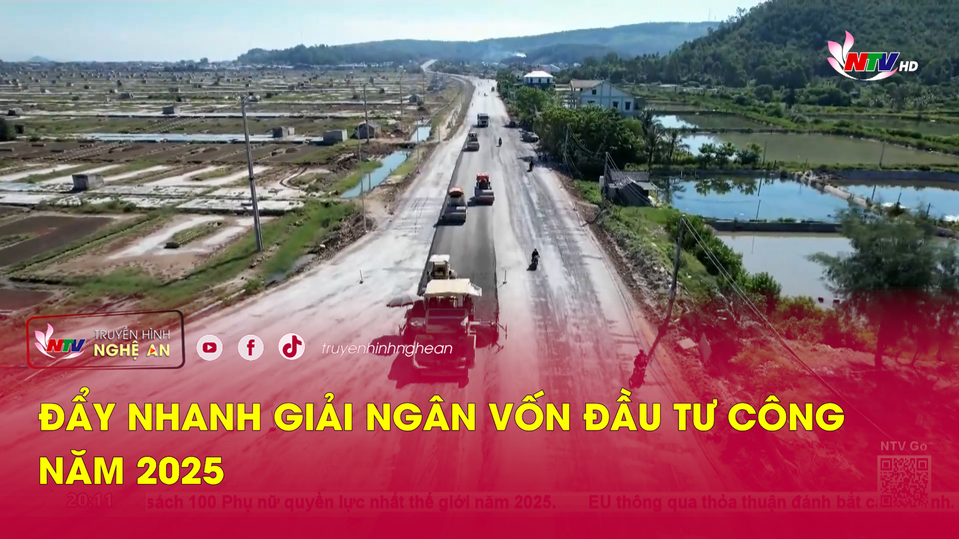 Đẩy nhanh giải ngân vốn đầu tư công năm 2025