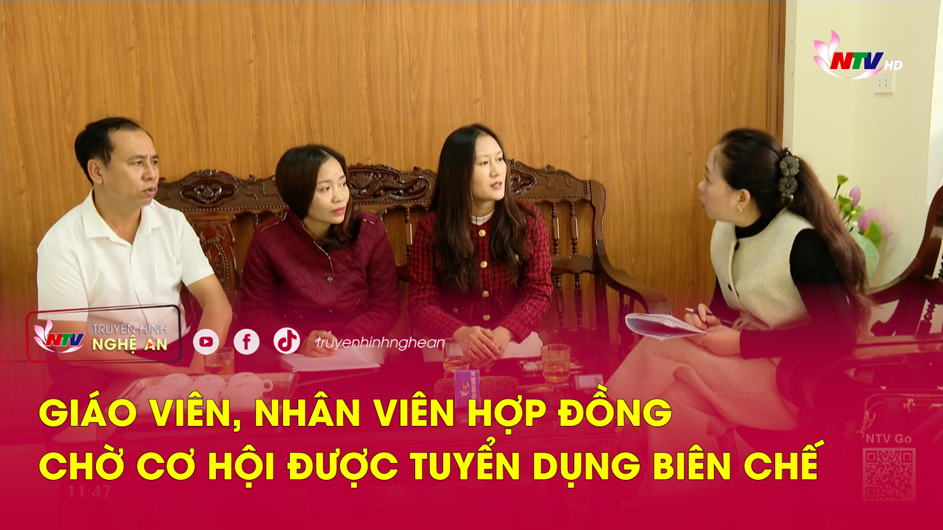 Giáo viên, nhân viên hợp đồng chờ cơ hội được tuyển dụng biên chế