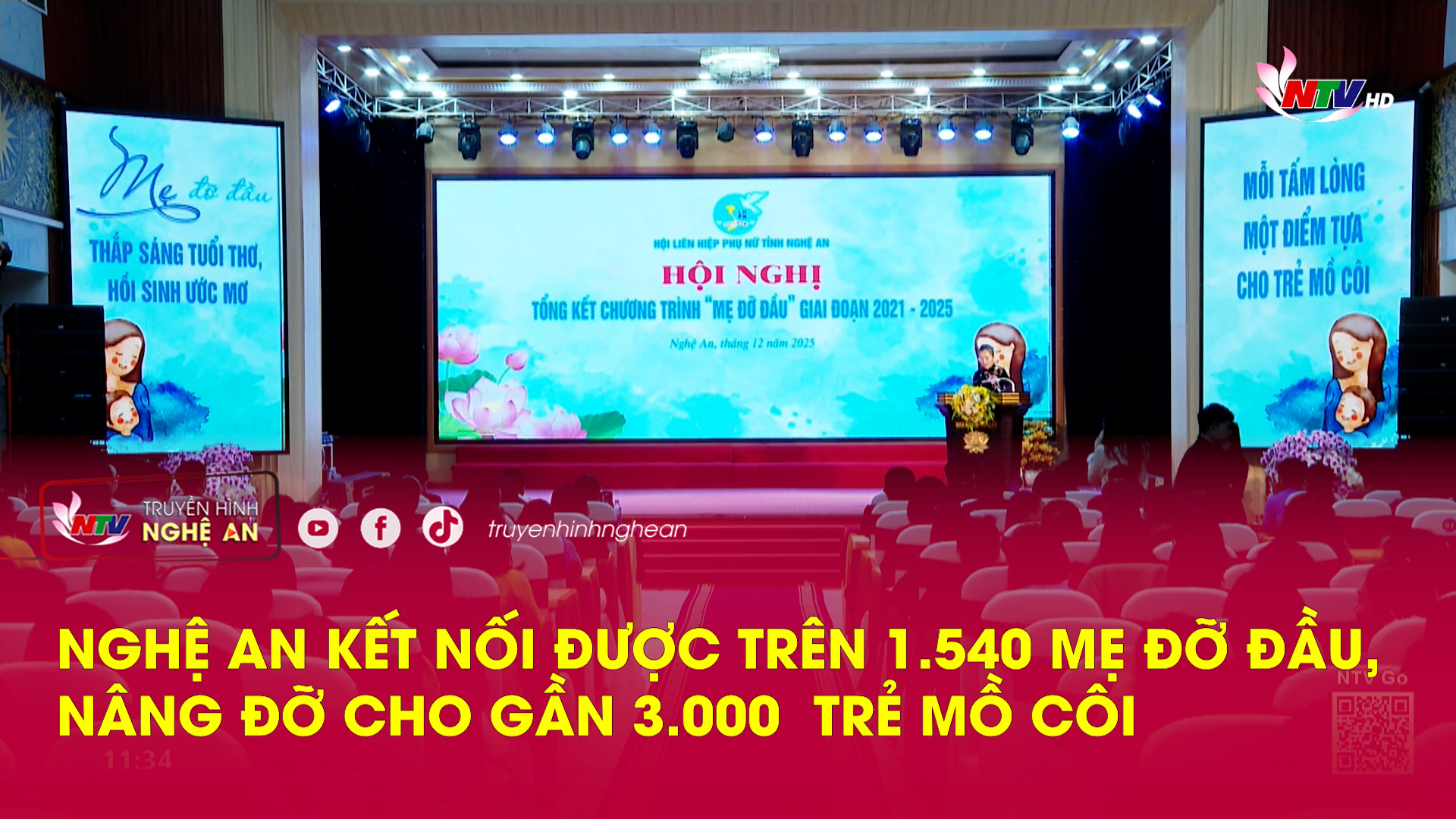 Nghệ An kết nối được trên 1.540 mẹ đỡ đầu, nâng đỡ cho gần 3.000 trẻ mồ côi