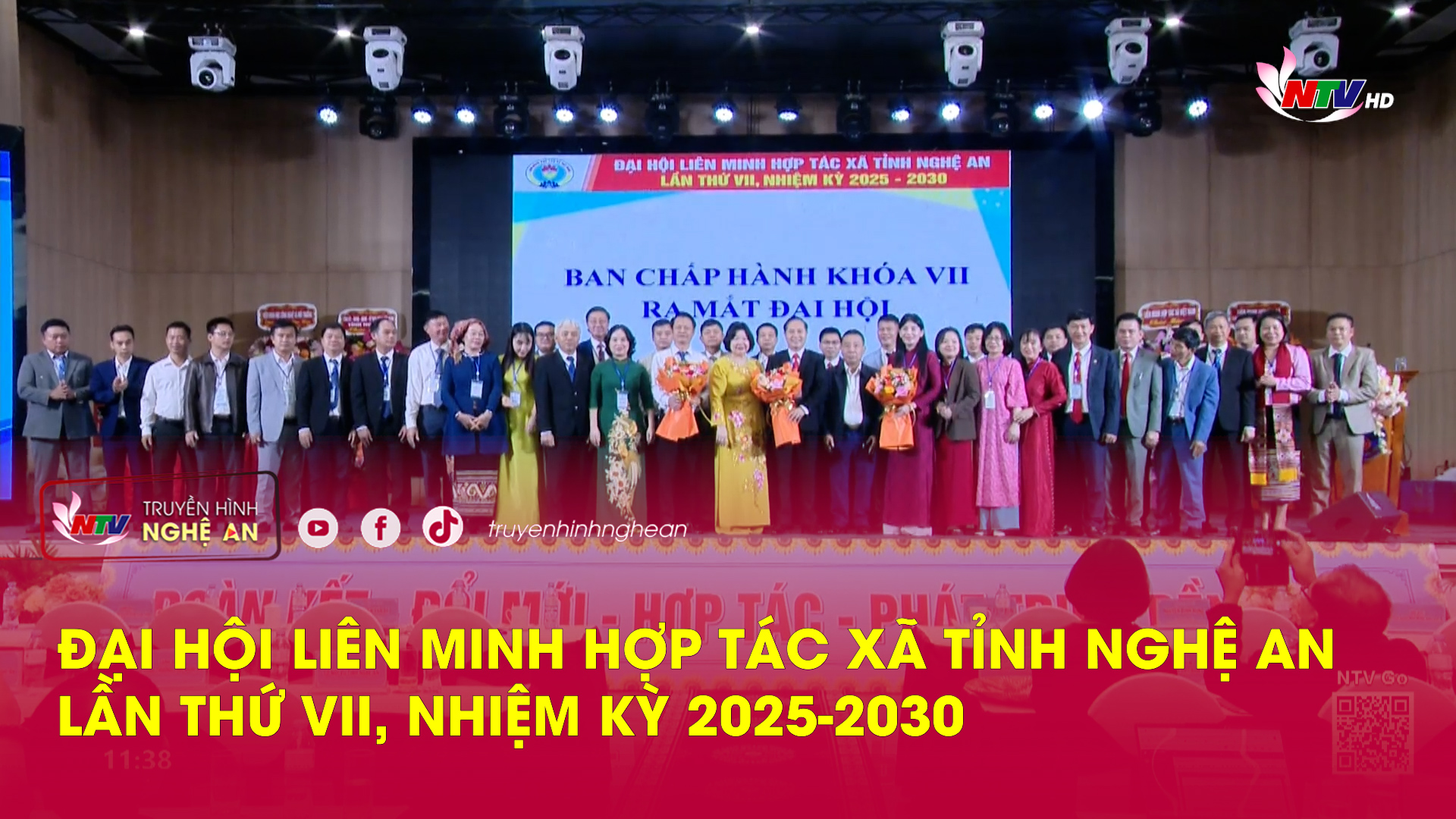 Đại hội Liên minh Hợp tác xã tỉnh Nghệ An lần thứ VII, nhiệm kỳ 2025-2030