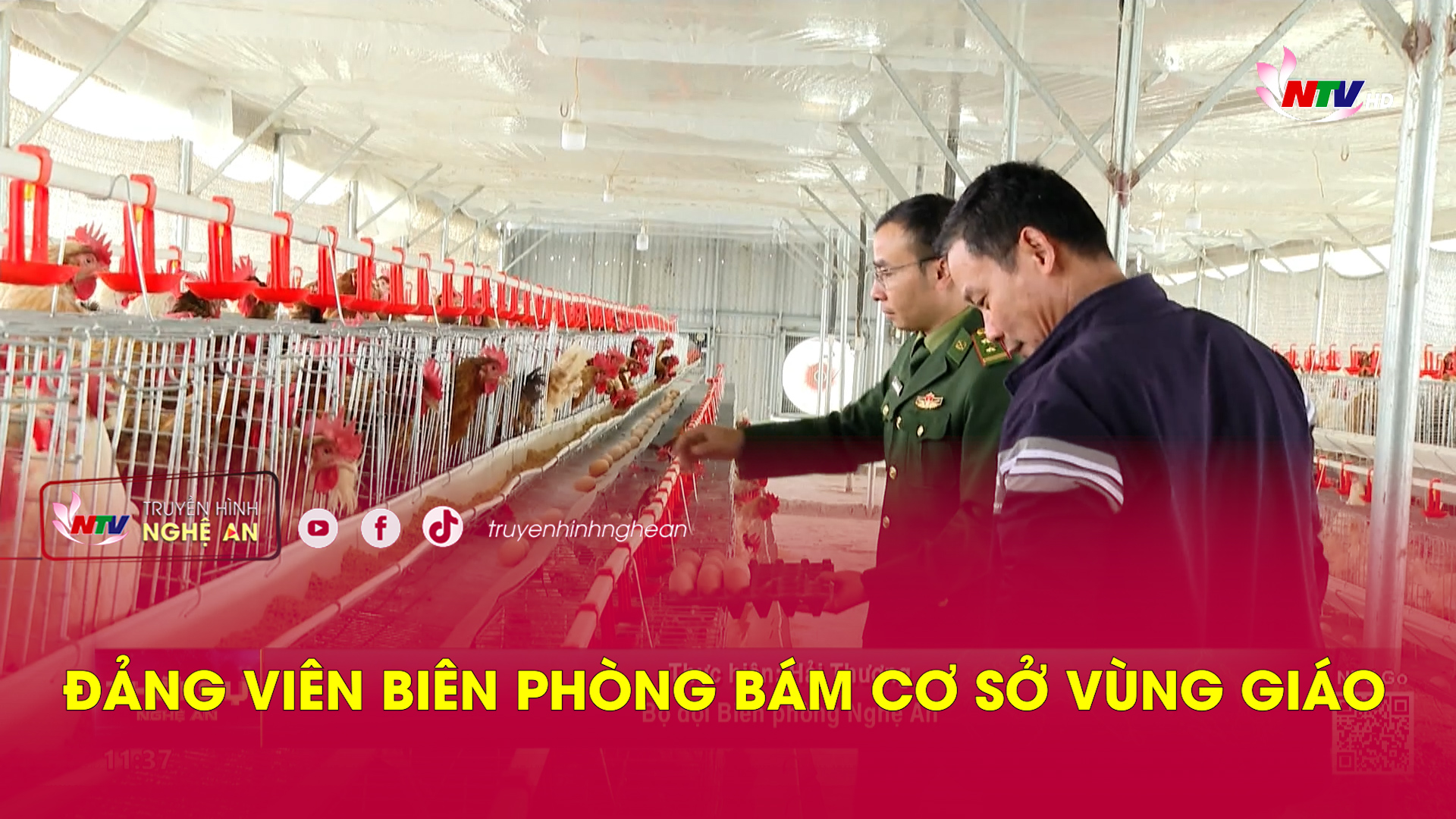Đảng viên Biên phòng bám cơ sở vùng giáo